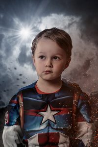 superhero shoot - captain america