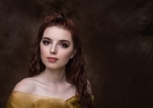 portrait of a young woman