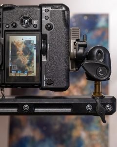 Photographing artwork for local artist